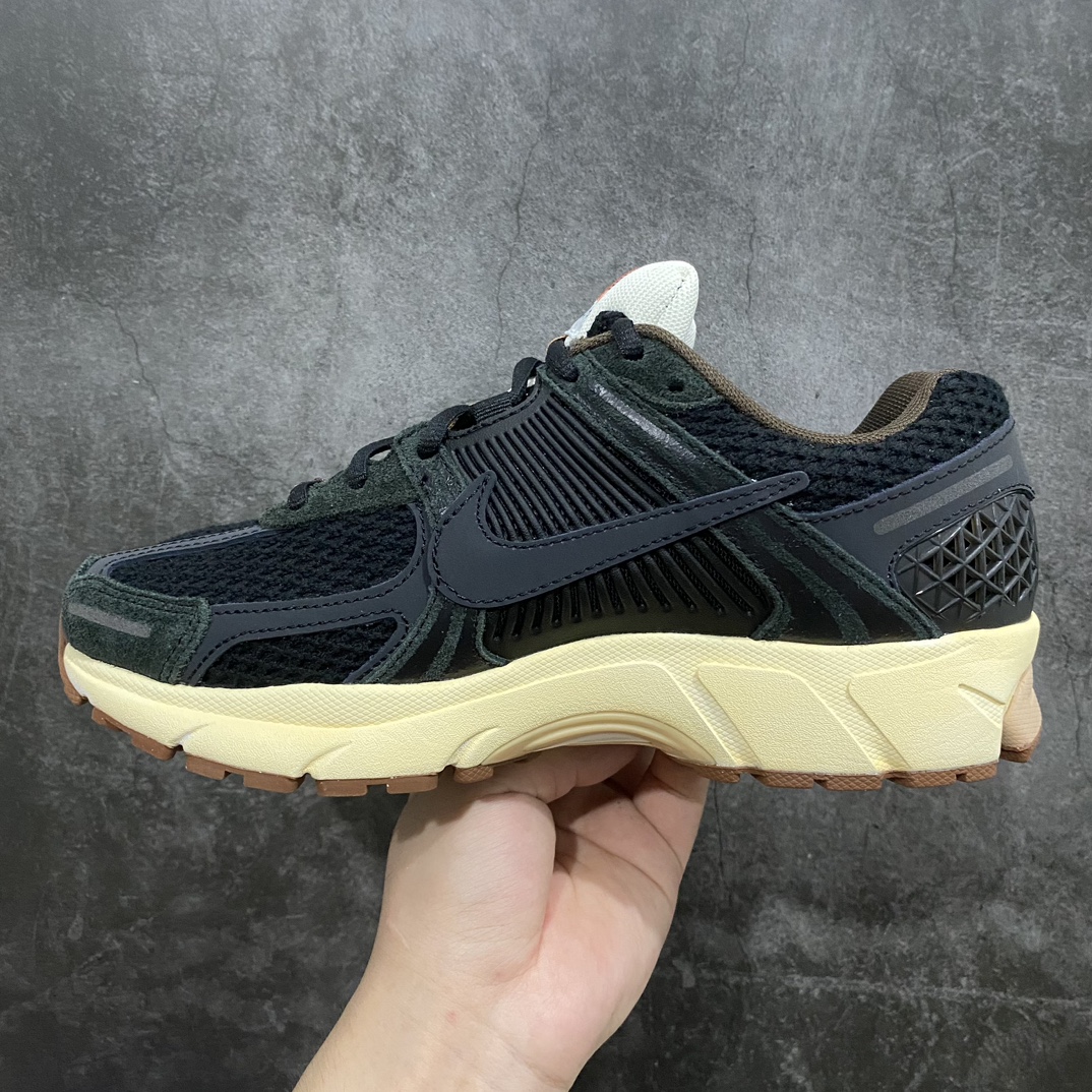 [Pure original] NK Zoom Vomero 5 Vomero 5th generation series classic retro sports jogging shoes black FD0533-010