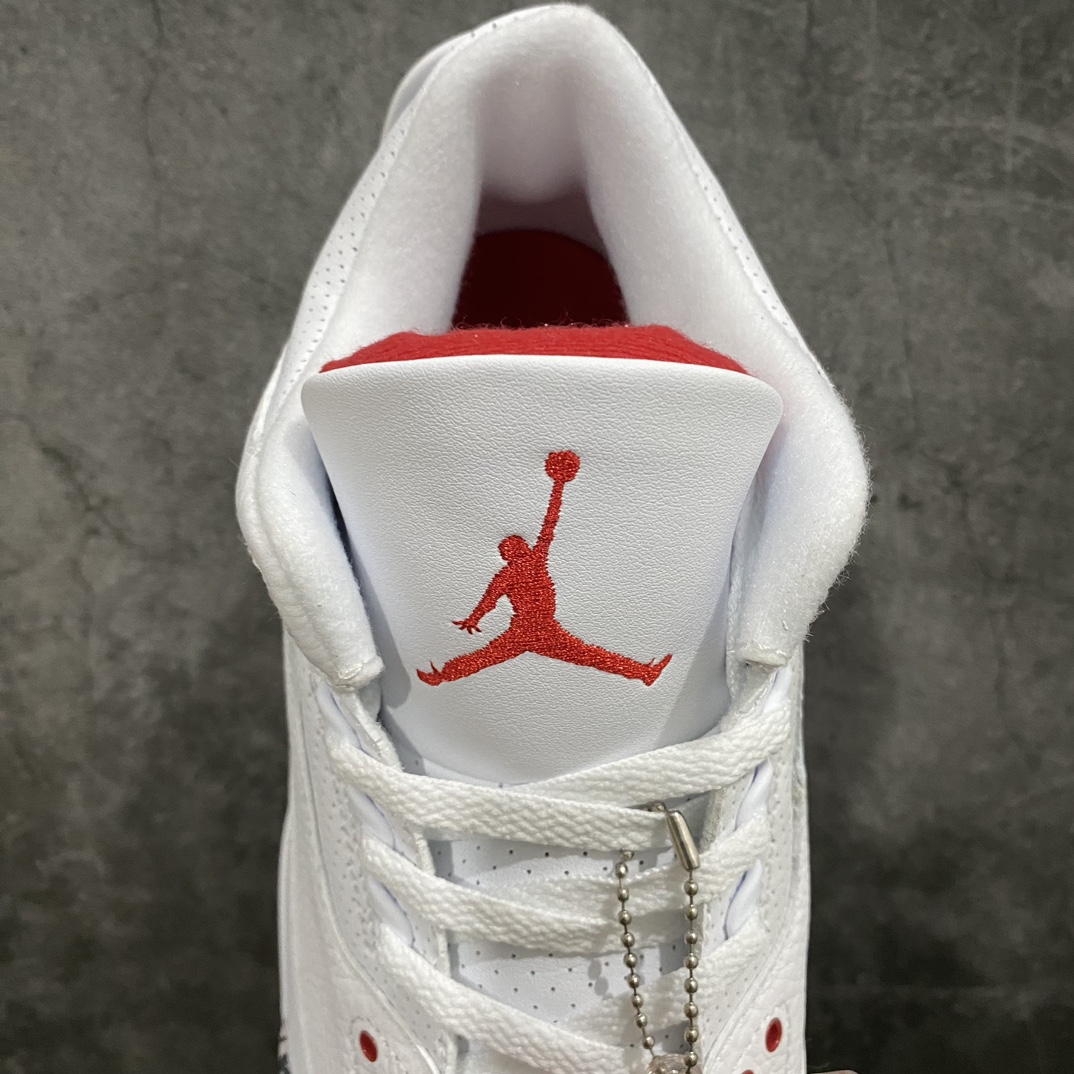 [S2 Pure Original] Air Jordan AJ3 Retro Free Throw Line White Cement 923096-101