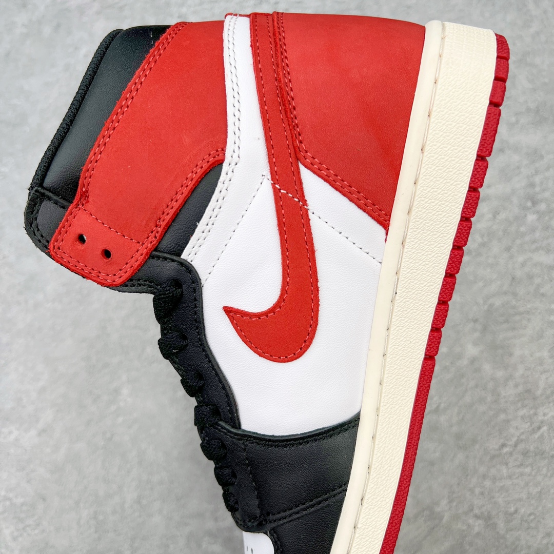 图片[7]-＃KZ神版莞产 Air Jordan AJ1 Retro 六冠王黑红 555088-112 外贸特供批次 终端控货优势输出 新配色不断更新开发 市场中端王者 全套原纸板楦头开发 确保原汁原味 完美呈现一代版型 一比一鞋头弧度高度鞋身弧度 此版本只针对中端市场 细节品控鞋型随意秒杀市面同价位 鞋型完美 不臃肿别扭 头层皮料加持 用料绝不含糊 进口玻璃冲刀皮料裁剪零毛边 电脑针车工艺 超高鞋面清洁度 最高QC检验标准 控制溢胶瑕疵 原盒原配 飞翼3D高频深度立体 工艺方面大到整体鞋型 漏斗收腰 底线拉帮 LOGO立体程度 小到针眼排布 载片对称 冲孔效果 鞋标规范 鞋垫背胶等等 无一不是口碑收割 每双都是一个回头客 尺码：36 36.5 37.5 38 38.5 39 40 40.5 41 42 42.5 43 44 44.5 45 46 47.5-选品中心