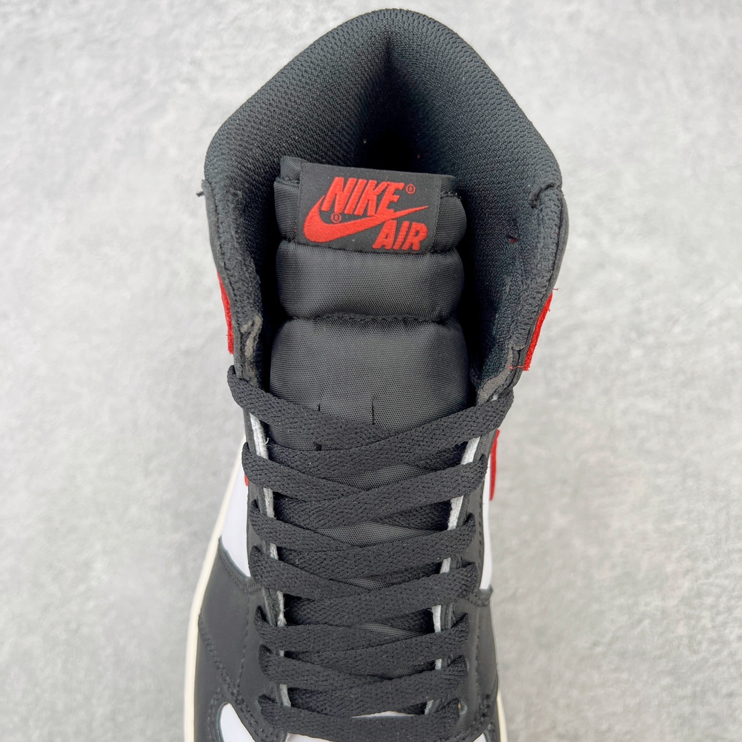 图片[5]-＃KZ神版莞产 Air Jordan AJ1 Retro 六冠王黑红 555088-112 外贸特供批次 终端控货优势输出 新配色不断更新开发 市场中端王者 全套原纸板楦头开发 确保原汁原味 完美呈现一代版型 一比一鞋头弧度高度鞋身弧度 此版本只针对中端市场 细节品控鞋型随意秒杀市面同价位 鞋型完美 不臃肿别扭 头层皮料加持 用料绝不含糊 进口玻璃冲刀皮料裁剪零毛边 电脑针车工艺 超高鞋面清洁度 最高QC检验标准 控制溢胶瑕疵 原盒原配 飞翼3D高频深度立体 工艺方面大到整体鞋型 漏斗收腰 底线拉帮 LOGO立体程度 小到针眼排布 载片对称 冲孔效果 鞋标规范 鞋垫背胶等等 无一不是口碑收割 每双都是一个回头客 尺码：36 36.5 37.5 38 38.5 39 40 40.5 41 42 42.5 43 44 44.5 45 46 47.5-选品中心