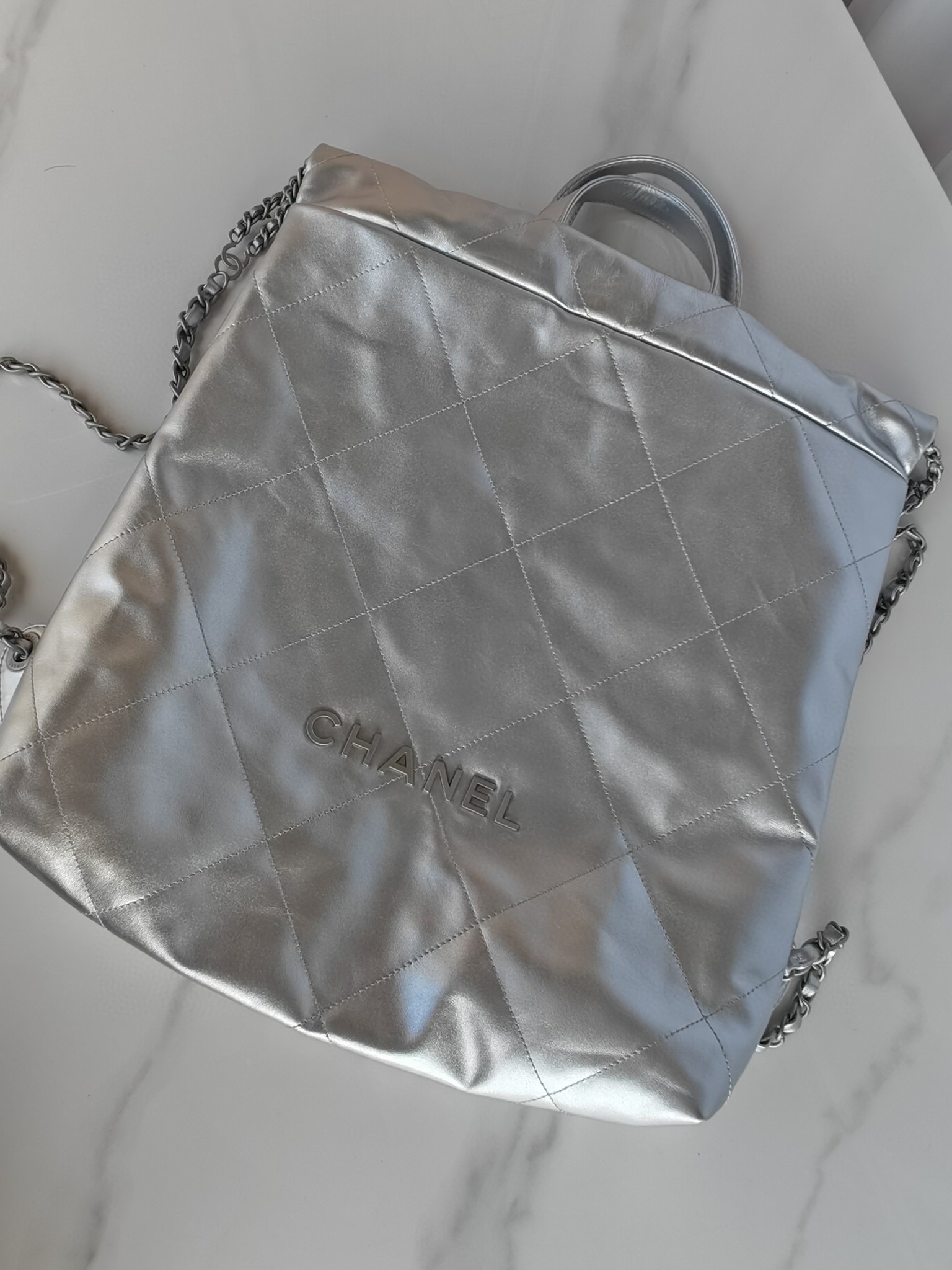 Chanel Luxury Designer Handbag crafted in premium calfskin leather 5