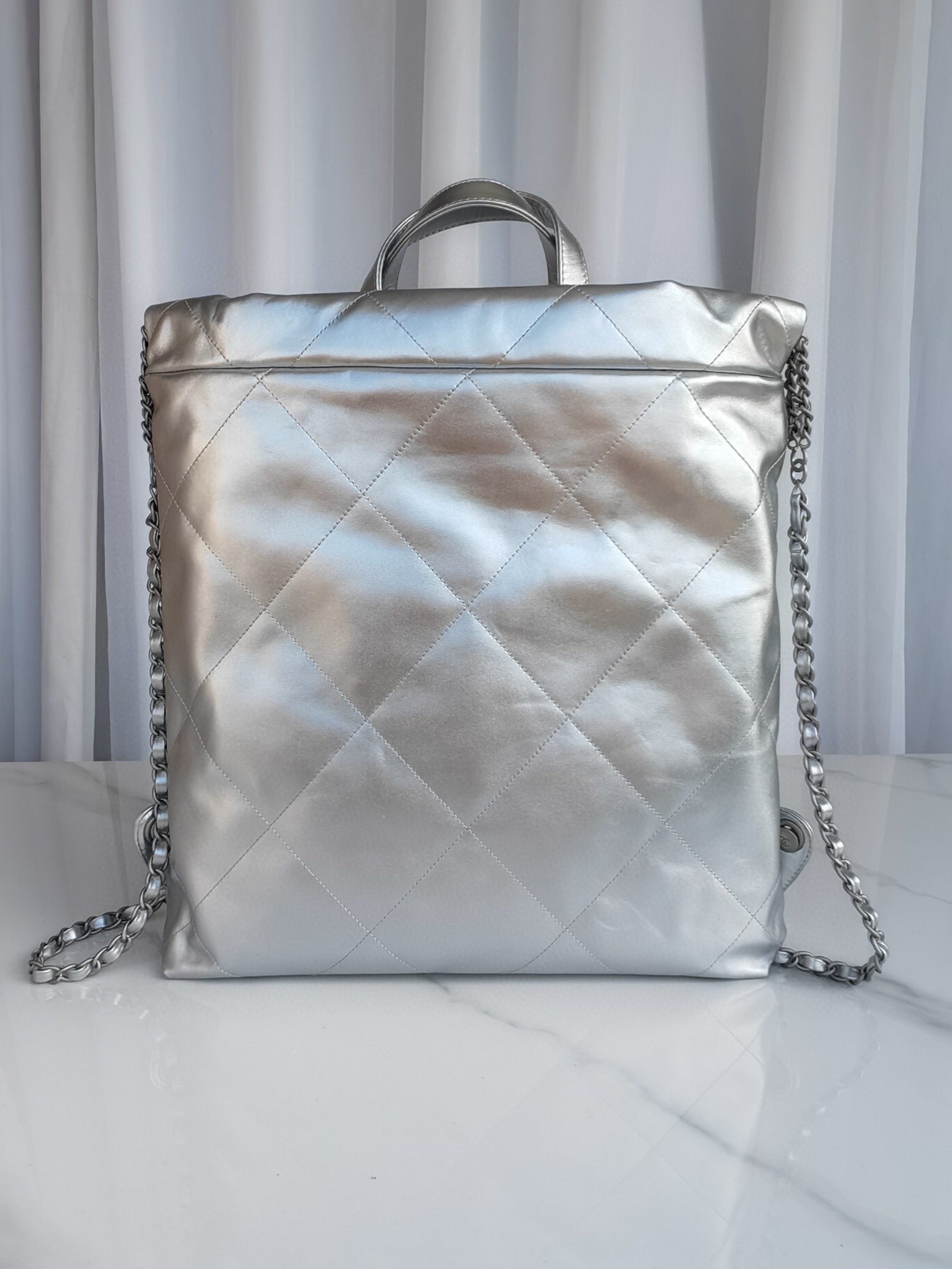 Chanel Luxury Designer Handbag crafted in premium calfskin leather 2