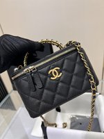 Chanel Crossbody & Shoulder Bags Openwork Cowhide Vintage