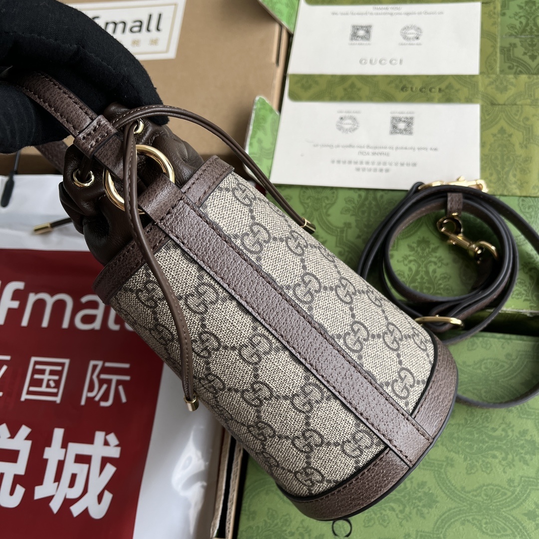 配置专柜包装OPhidia系列以全新尺寸和款式焕新演绎将提手和肩带融于一体灵活缔造多种背携体验标志性双G