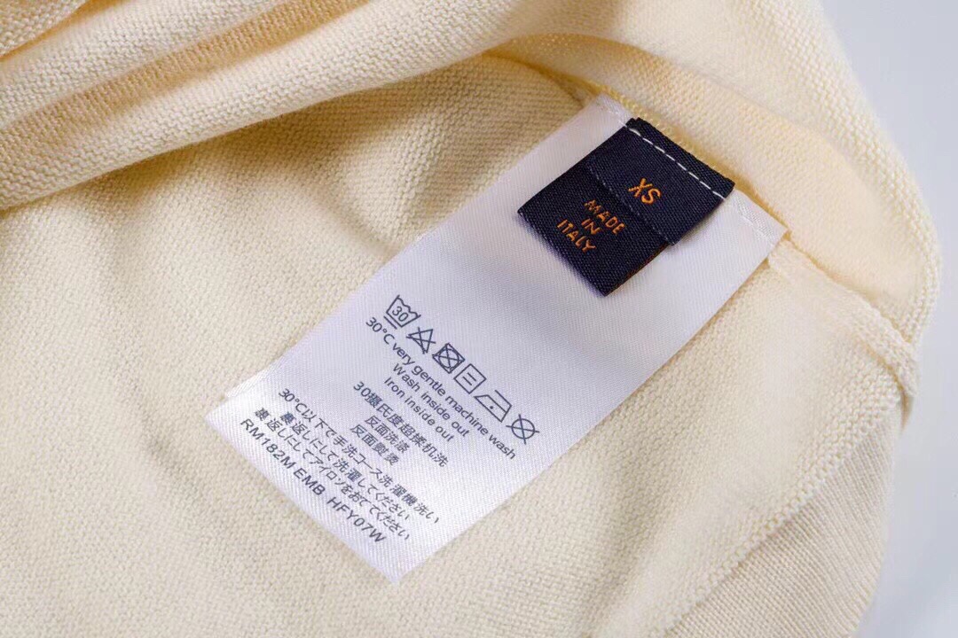 LV X nigo鸭子联名毛织短袖