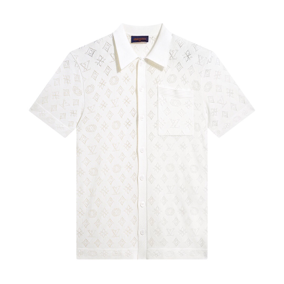 Louis Vuitton Buy Clothing Shirts & Blouses White Unisex Mini