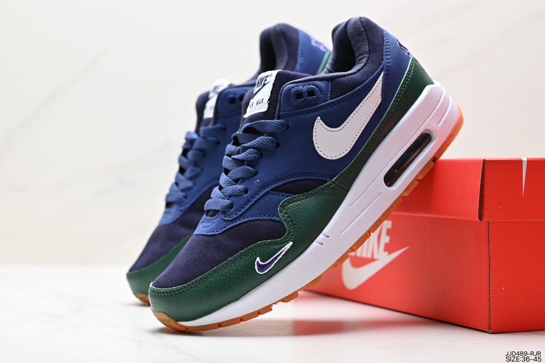 Nk Air Max 1 half-palm air cushion retro running shoes FB8916-100