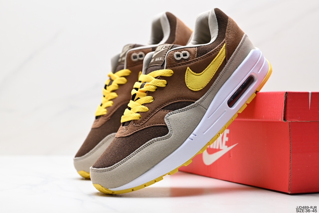 Nk Air Max 1 half-palm air cushion retro running shoes FB8916-100