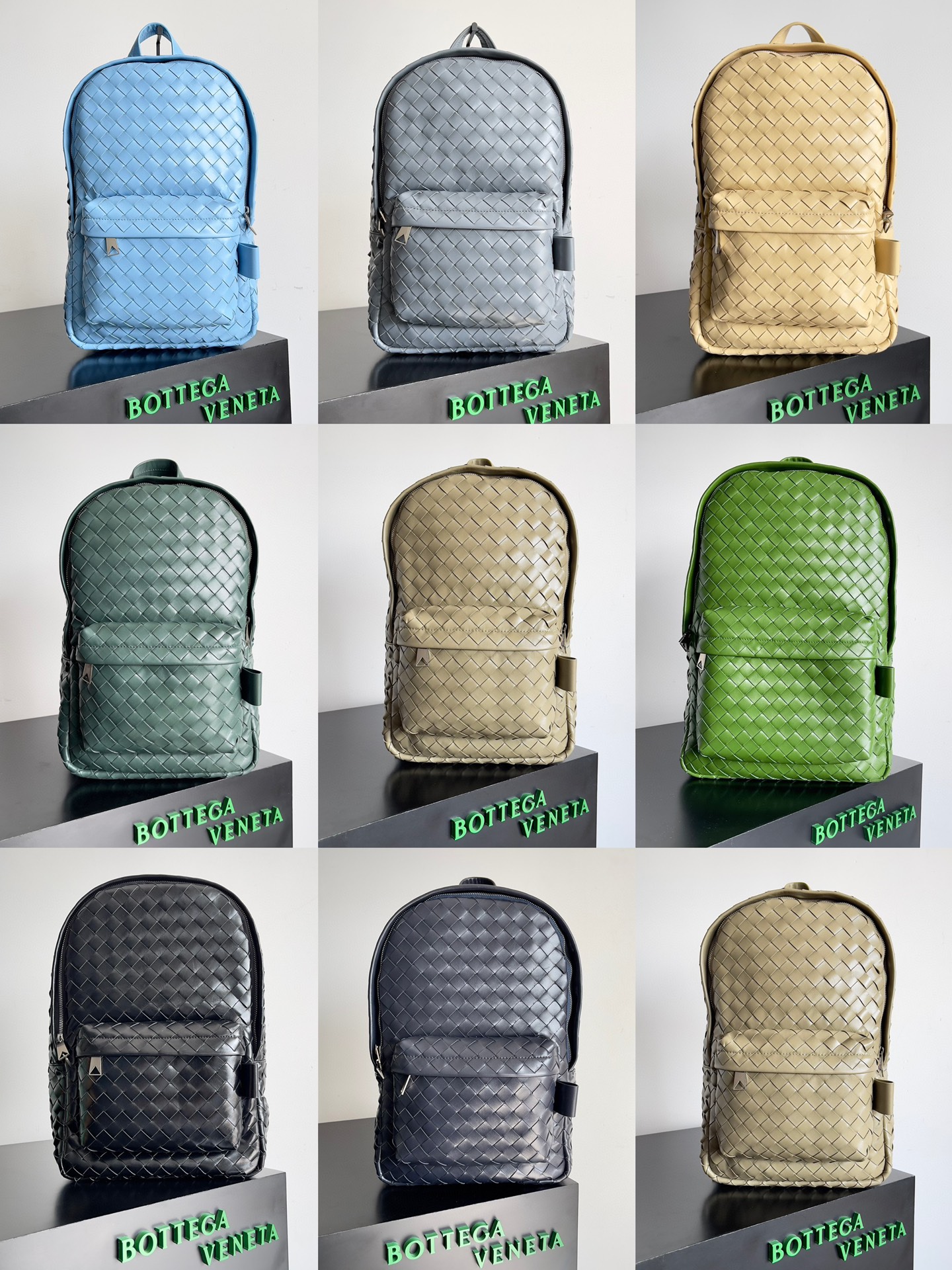Bottega Veneta bv rare matching version counter backpack small size ~ 8 colors