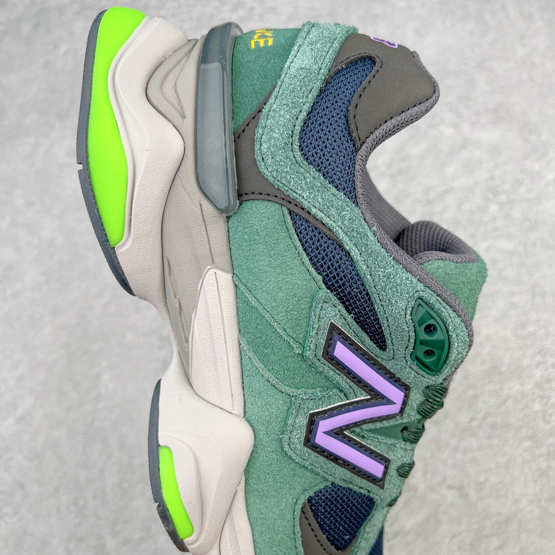 图片[6]-＃纯原特价福利 New Balance NB9060系列 新百伦绒面革网布经典百搭防滑耐磨透气低帮生活休闲鞋 全套原楦原纸板原厂数据开发 进口三明治网面 原装进口翻毛皮料正确绒感卡色 正确中底拉帮中底网布细节 原厂标裁 带紫光防伪 定制后跟透明水晶模块 冲裁组合 大底贴合程度胶水上色把控完美 整洁度挑战全网艺术家 多道序QC把关品质完善 匠心打造 耗时两个月开发完成 工艺极其复杂难度可想而知 新开独立私模大底 全网唯一正确六层组合大底 高端零售专供产物 尺码：36 37 37.5 38 38.5 39 40 40.5 41 42 42.5 43 44 45 46.5-选品中心