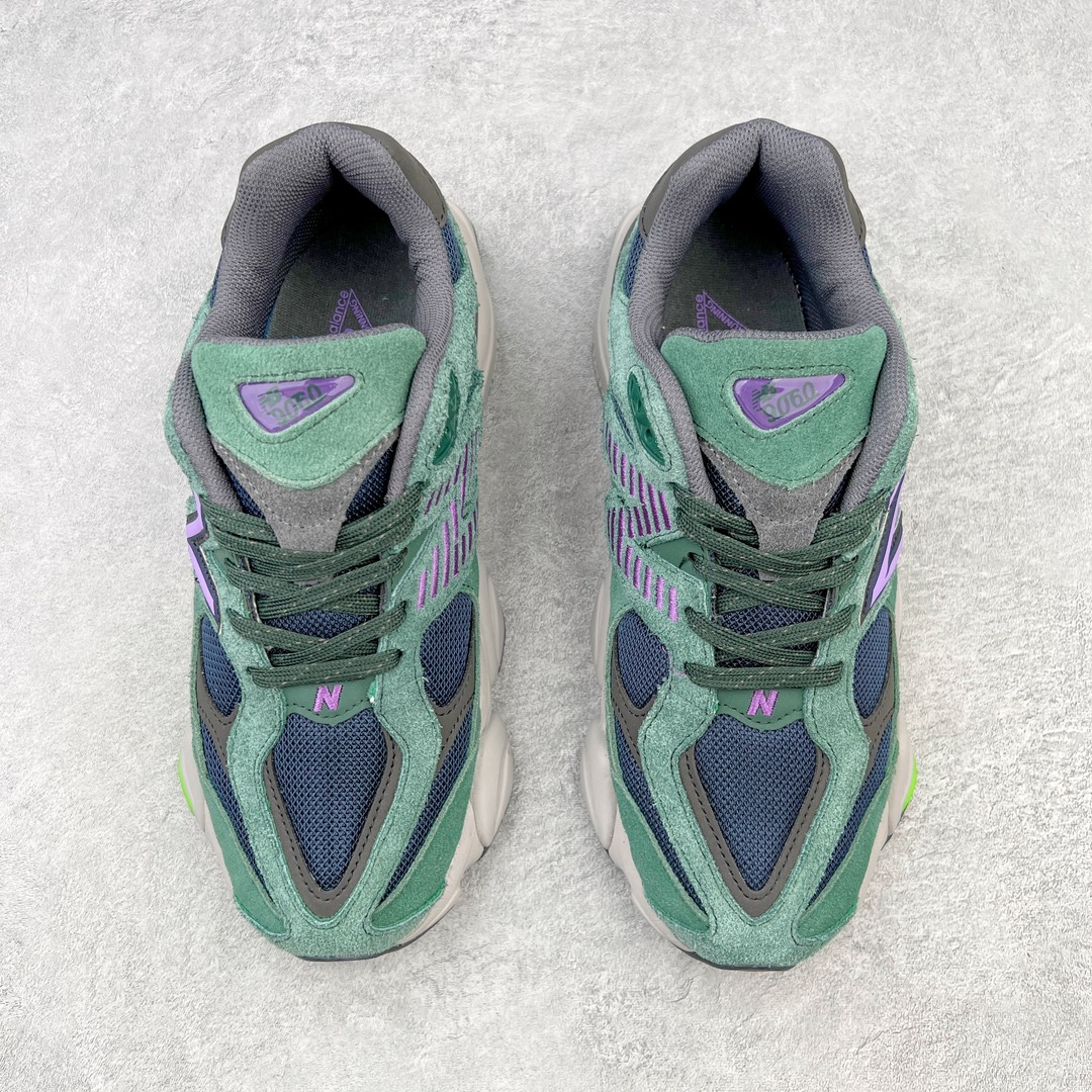 图片[2]-＃纯原特价福利 New Balance NB9060系列 新百伦绒面革网布经典百搭防滑耐磨透气低帮生活休闲鞋 全套原楦原纸板原厂数据开发 进口三明治网面 原装进口翻毛皮料正确绒感卡色 正确中底拉帮中底网布细节 原厂标裁 带紫光防伪 定制后跟透明水晶模块 冲裁组合 大底贴合程度胶水上色把控完美 整洁度挑战全网艺术家 多道序QC把关品质完善 匠心打造 耗时两个月开发完成 工艺极其复杂难度可想而知 新开独立私模大底 全网唯一正确六层组合大底 高端零售专供产物 尺码：36 37 37.5 38 38.5 39 40 40.5 41 42 42.5 43 44 45 46.5-选品中心