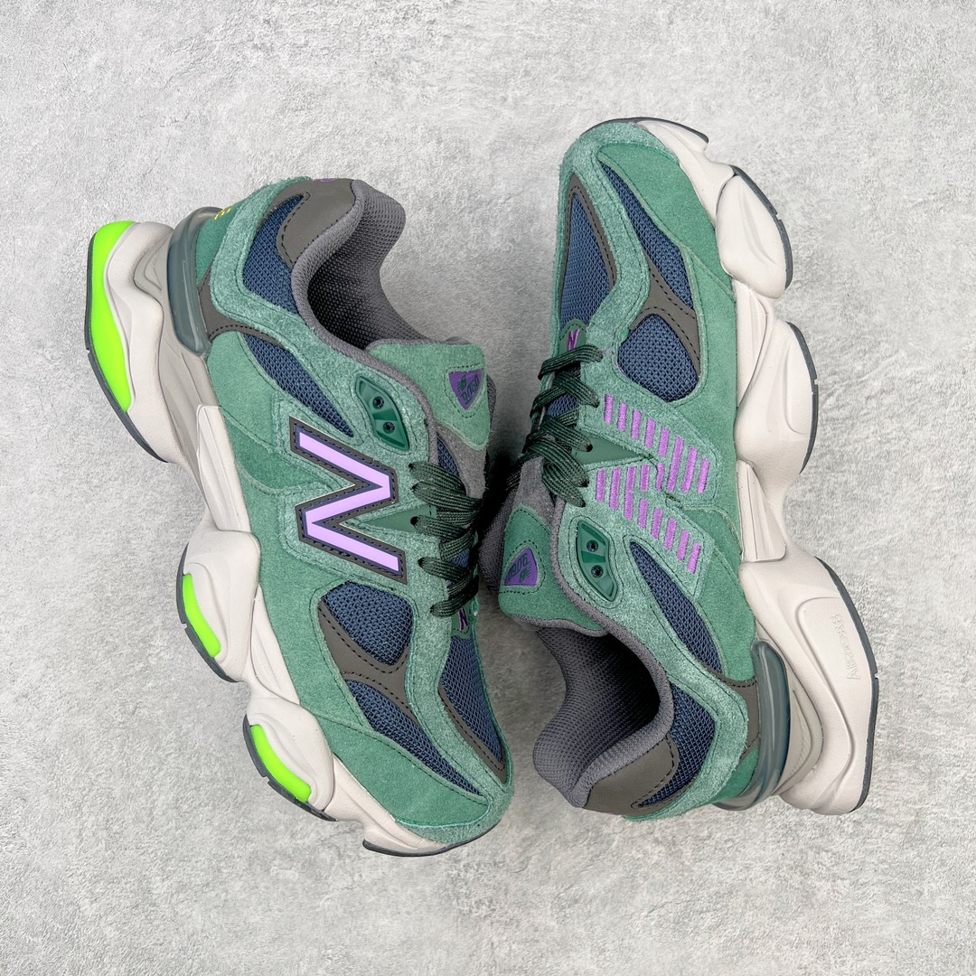 图片[3]-＃纯原特价福利 New Balance NB9060系列 新百伦绒面革网布经典百搭防滑耐磨透气低帮生活休闲鞋 全套原楦原纸板原厂数据开发 进口三明治网面 原装进口翻毛皮料正确绒感卡色 正确中底拉帮中底网布细节 原厂标裁 带紫光防伪 定制后跟透明水晶模块 冲裁组合 大底贴合程度胶水上色把控完美 整洁度挑战全网艺术家 多道序QC把关品质完善 匠心打造 耗时两个月开发完成 工艺极其复杂难度可想而知 新开独立私模大底 全网唯一正确六层组合大底 高端零售专供产物 尺码：36 37 37.5 38 38.5 39 40 40.5 41 42 42.5 43 44 45 46.5-选品中心