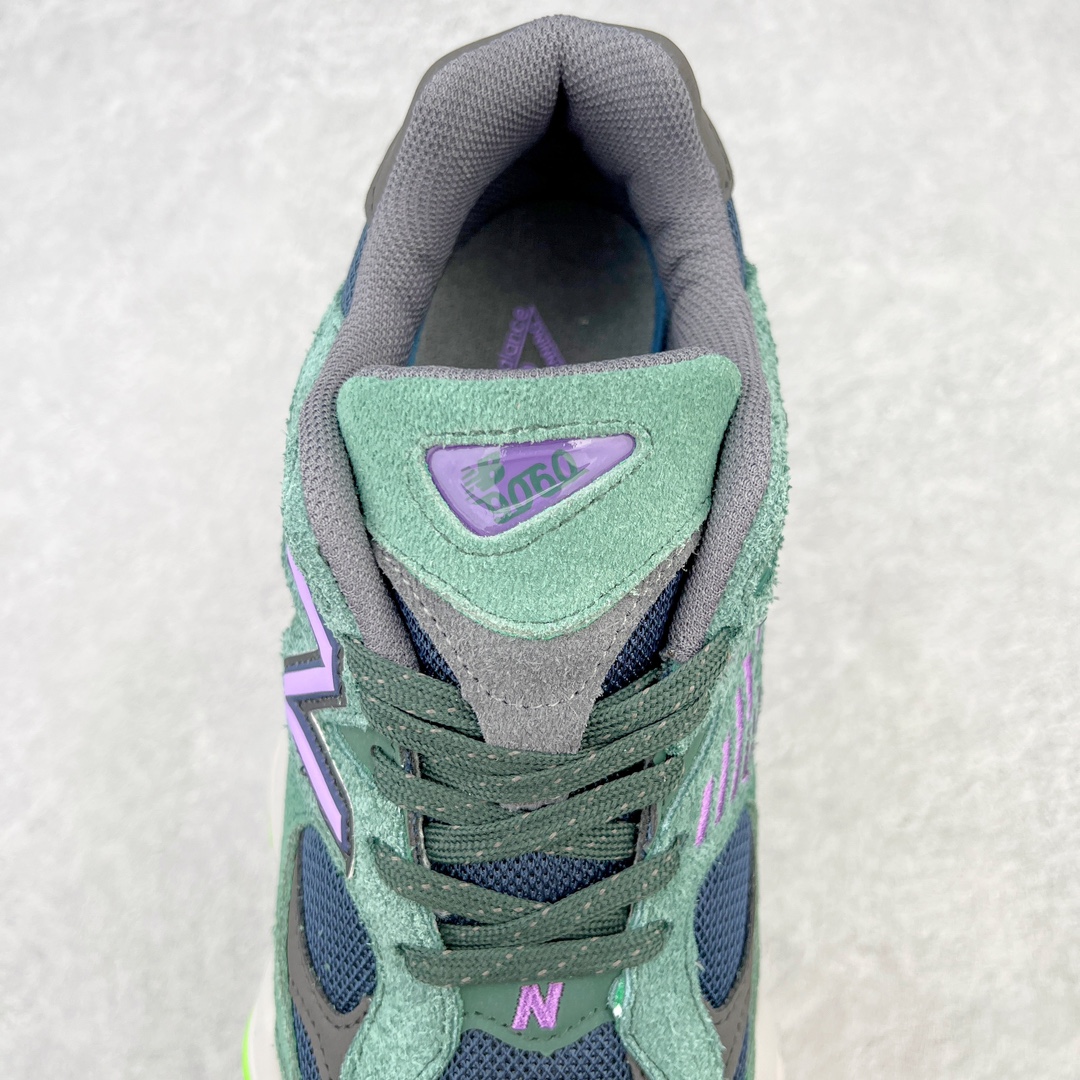图片[5]-＃纯原特价福利 New Balance NB9060系列 新百伦绒面革网布经典百搭防滑耐磨透气低帮生活休闲鞋 全套原楦原纸板原厂数据开发 进口三明治网面 原装进口翻毛皮料正确绒感卡色 正确中底拉帮中底网布细节 原厂标裁 带紫光防伪 定制后跟透明水晶模块 冲裁组合 大底贴合程度胶水上色把控完美 整洁度挑战全网艺术家 多道序QC把关品质完善 匠心打造 耗时两个月开发完成 工艺极其复杂难度可想而知 新开独立私模大底 全网唯一正确六层组合大底 高端零售专供产物 尺码：36 37 37.5 38 38.5 39 40 40.5 41 42 42.5 43 44 45 46.5-选品中心