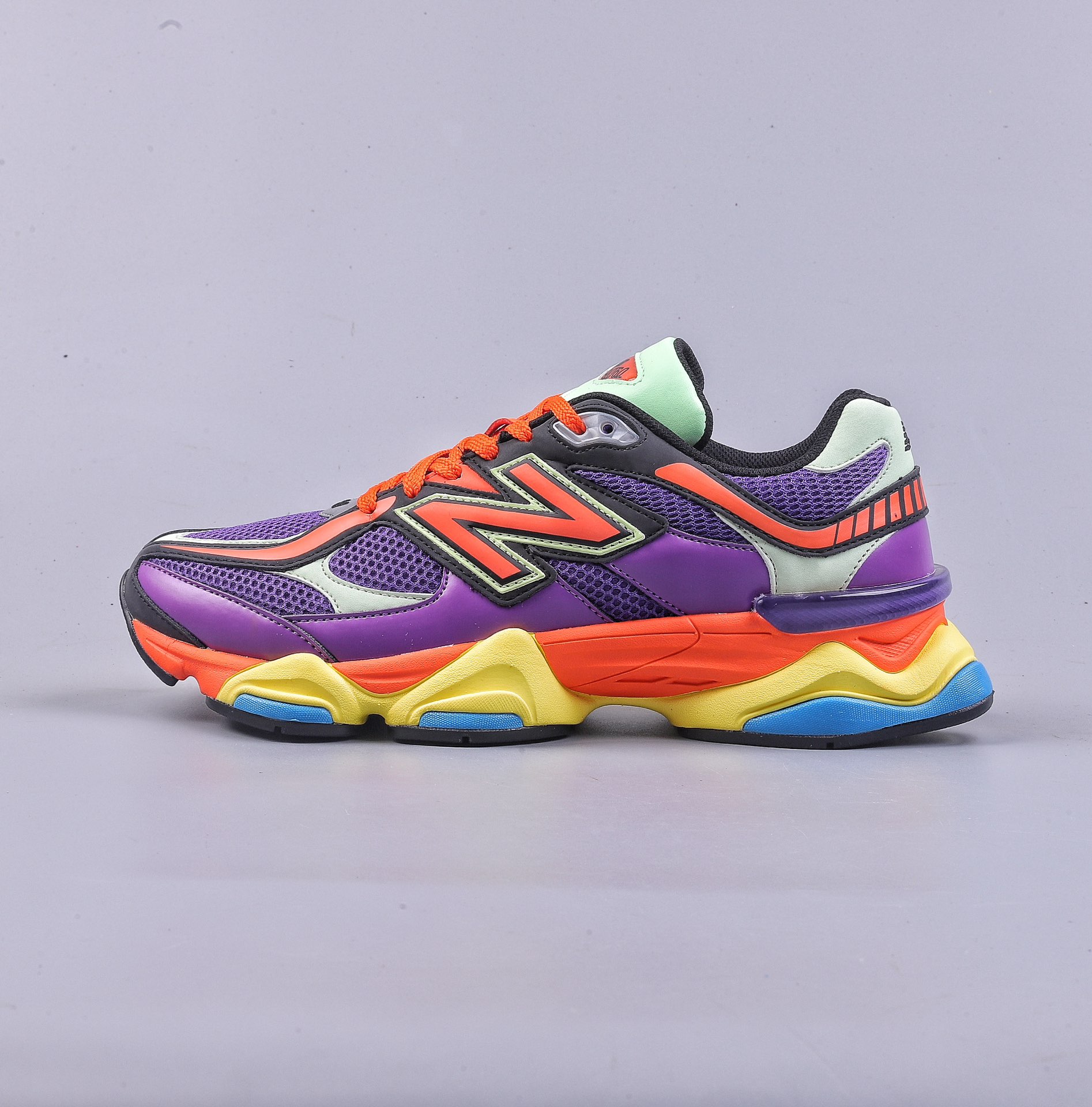 220 C New Balance 9060 橙紫 复古休闲运动老爹鞋 U9060NBX