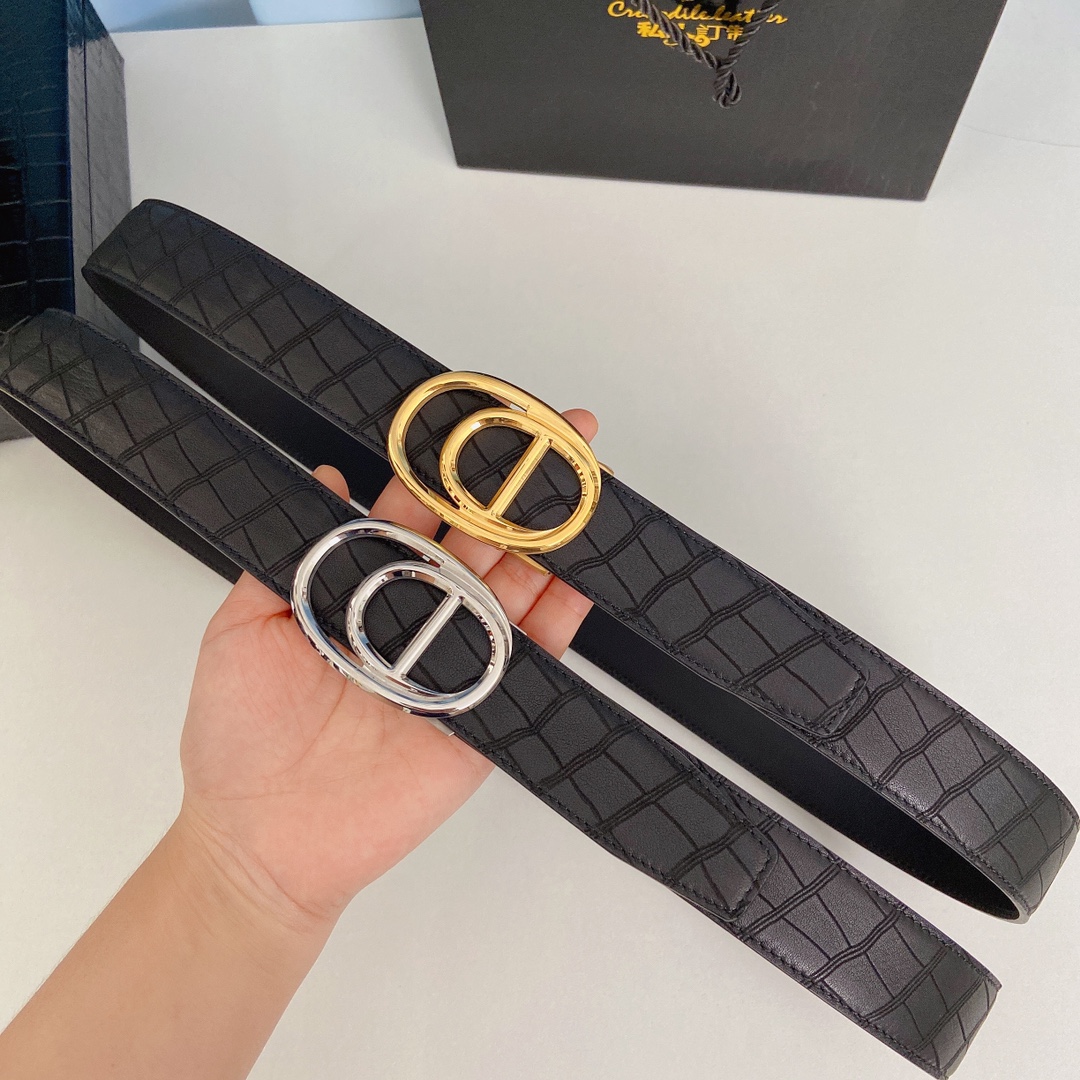 Hermes-自动扣系列双面原版小牛皮配精钢五金扣防刮耐磨不褪色低调奢华有内涵宽3.5cm