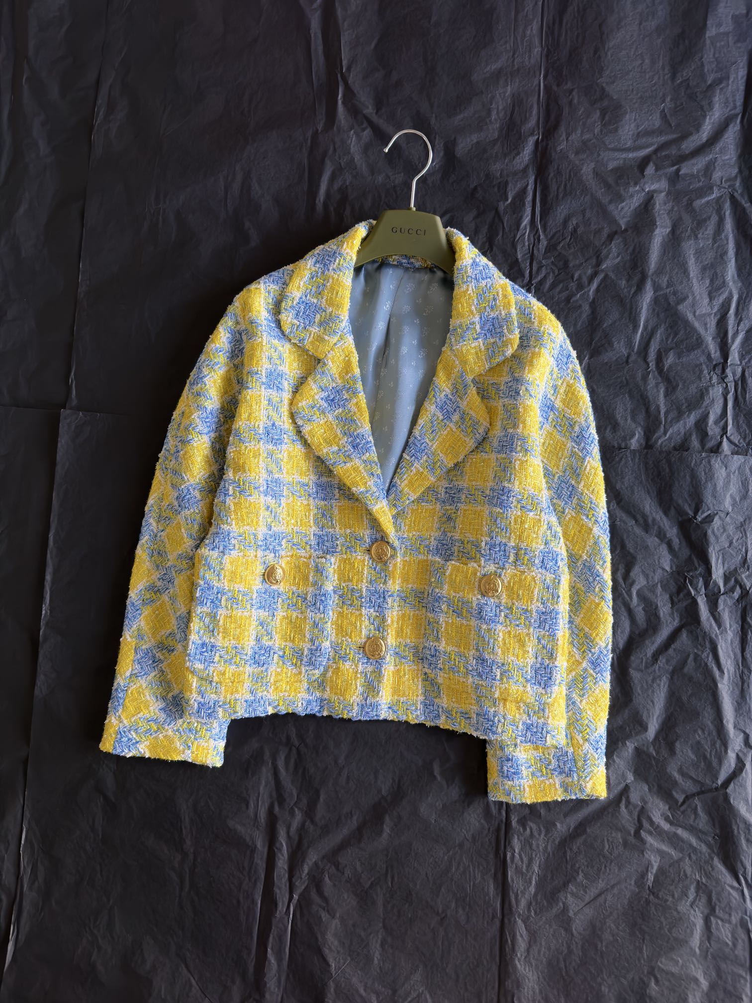Gucci Clothing Coats & Jackets Yellow Fall/Winter Collection Vintage