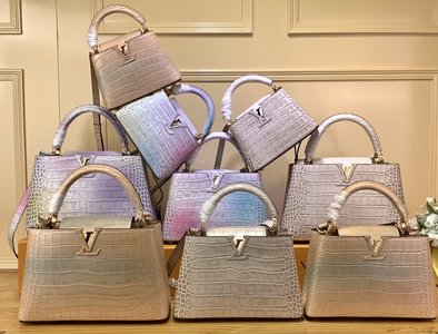 Louis Vuitton LV Capucines Bags Handbags Cowhide N48865