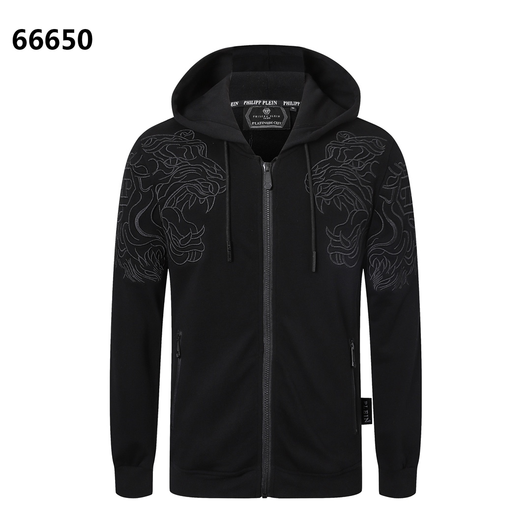 Philipp Plein Clothing Coats & Jackets sell Online
 Black Men Fall/Winter Collection