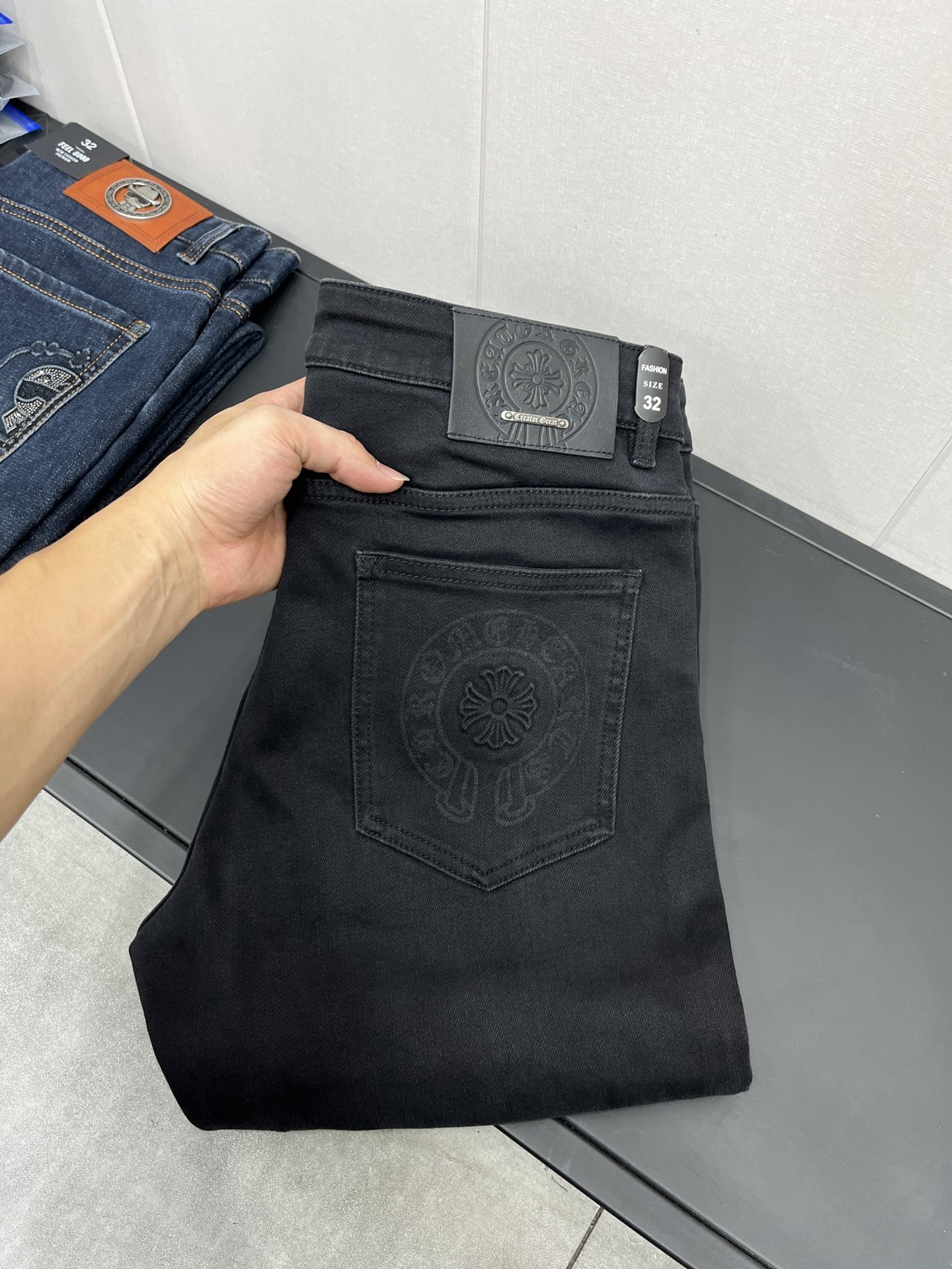 Chrome Hearts Clothing Jeans Top Perfect Fake
 Fall/Winter Collection Fashion