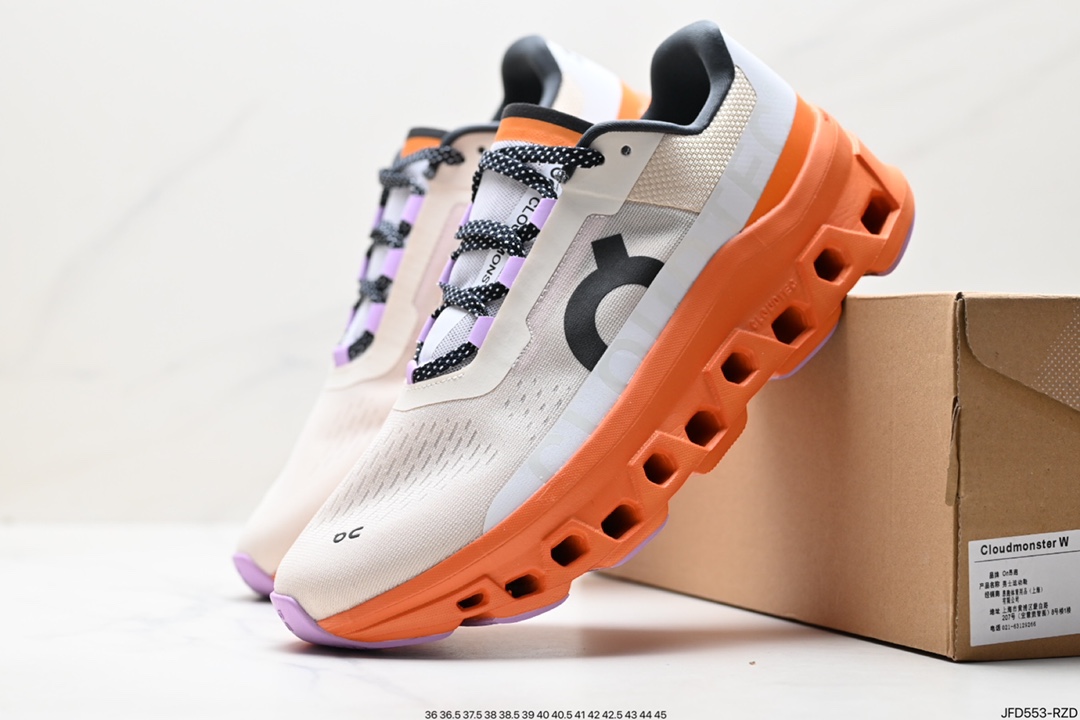 ON Running Cloud X Shift Low Cloud X series low-top lightweight, comfortable and multifunctional casual sports shoes ”Geometric Mesh White and Black”