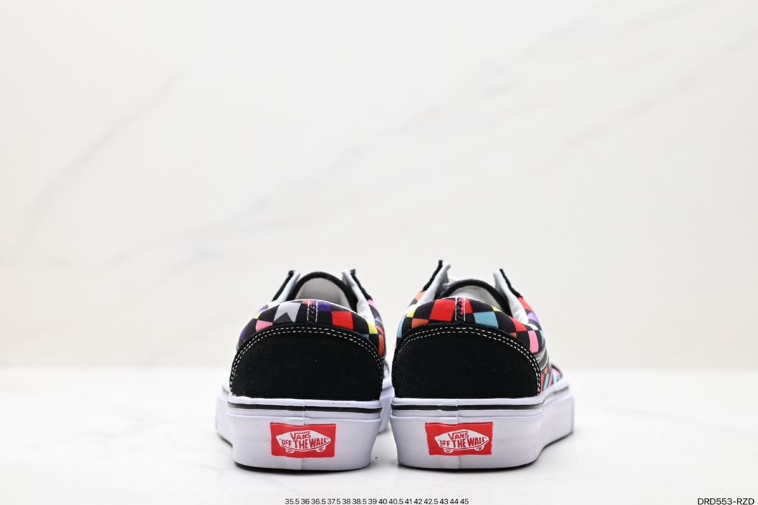 Vans Old Skool Platform Black Warrior Vans official lightweight, wear-resistant, comfortable, thick-soled casual canvas shoes