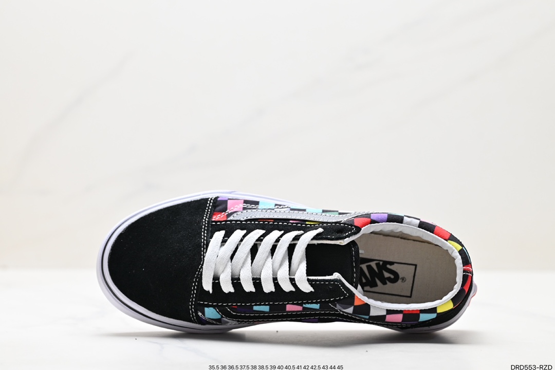 Vans Old Skool Platform Black Warrior Vans official lightweight, wear-resistant, comfortable, thick-soled casual canvas shoes