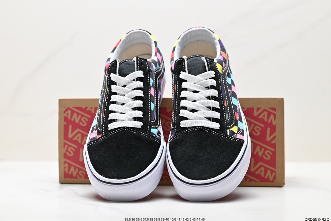 Vans Old Skool Platform Black Warrior Vans official lightweight, wear-resistant, comfortable, thick-soled casual canvas shoes