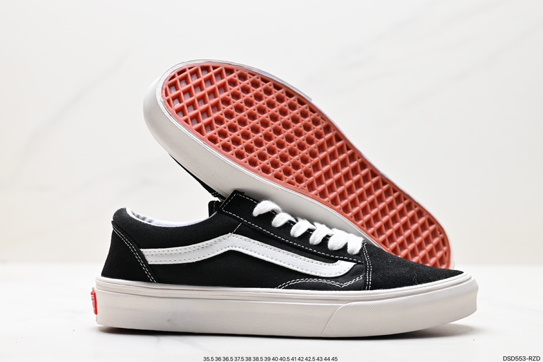 Vans Old Skool Platform Black Warrior Vans official canvas shoes