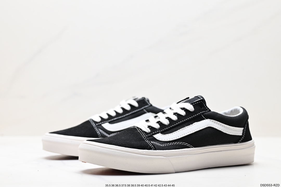 Vans Old Skool Platform Black Warrior Vans official canvas shoes