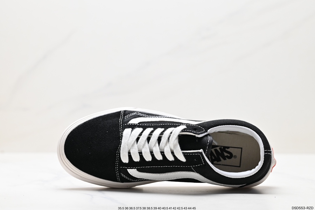 Vans Old Skool Platform Black Warrior Vans official canvas shoes