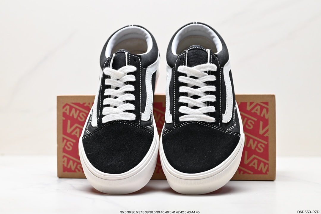 Vans Old Skool Platform Black Warrior Vans official canvas shoes