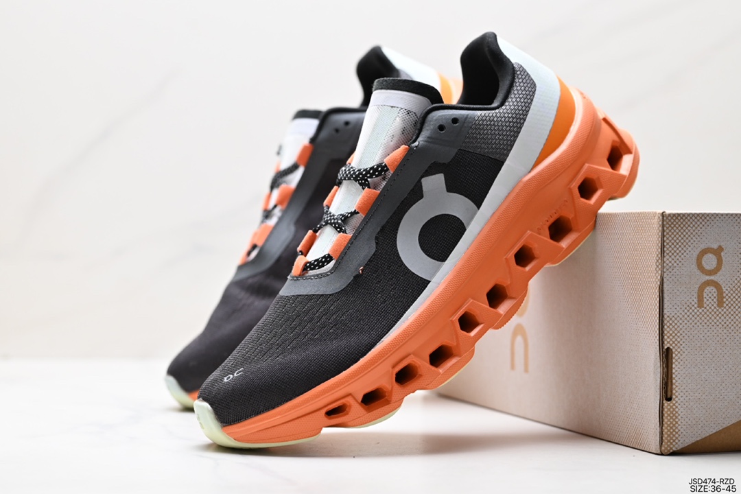 ON Running Cloud X Shift Low Cloud X series low-top lightweight, comfortable and multifunctional casual sports shoes ”Geometric Mesh White and Black”