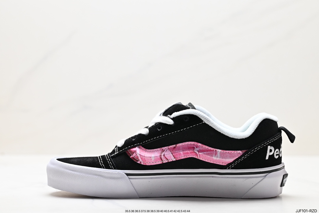 Vans Old Skool Platform Black Warrior Vans official lightweight, wear-resistant, comfortable, thick-soled casual canvas shoes