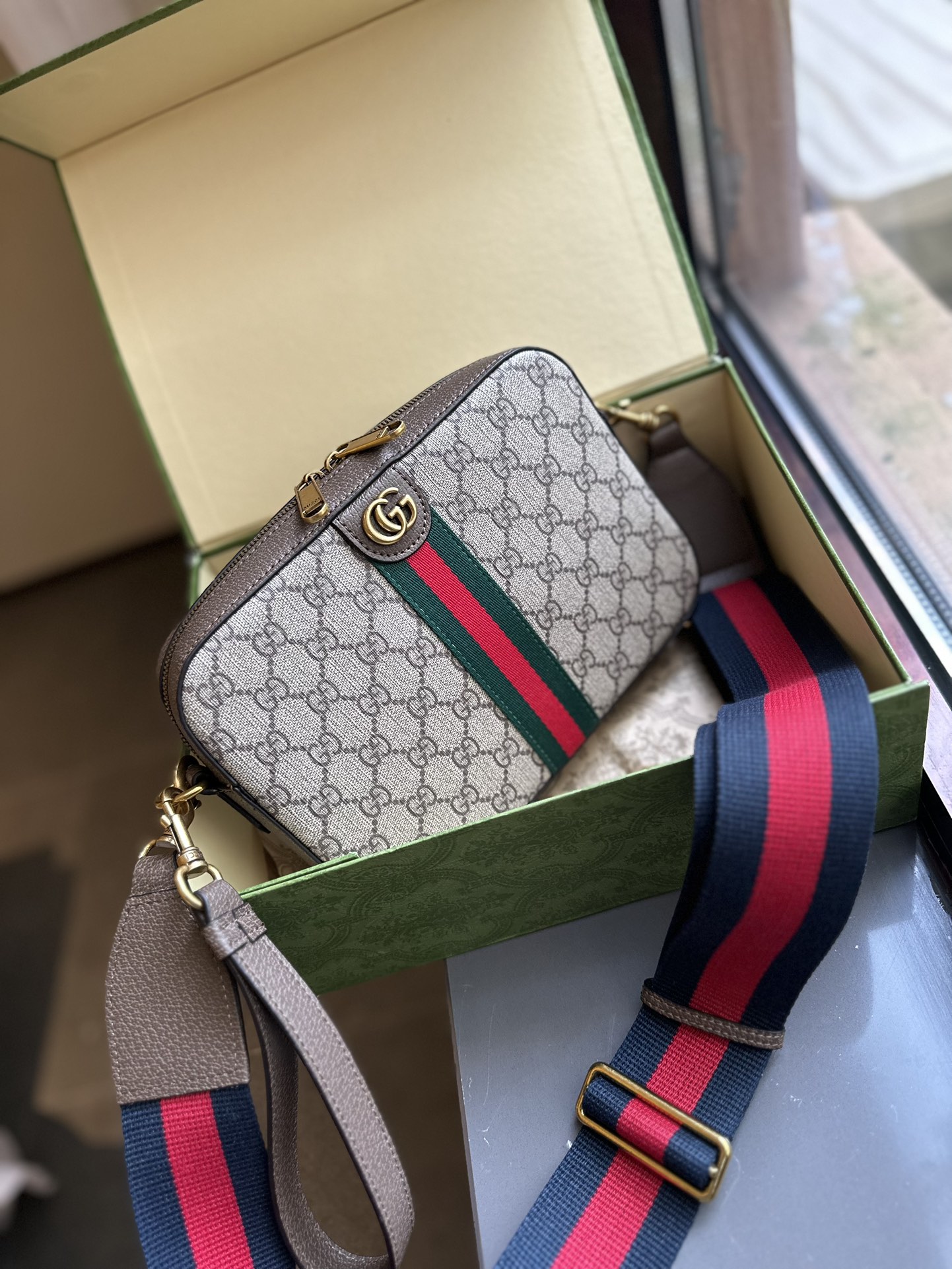 Gucci Ophidia Torby na aparat Kup najlepsze wysokiej jakości
 Skóra krowia Vintage