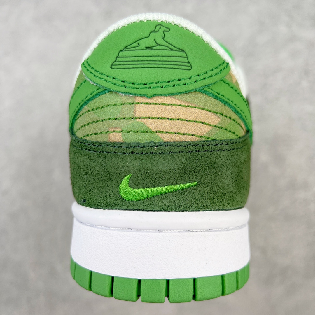 图片[8]-💰260 ＃CF纯原 NK Dunk Low 绿迷彩 315355-331 大厂出品 极力推荐 原装头层材料 独家版型蒸餾加工帶來的是更好的视觉和脚感体验大厂纯原品质出货 清洁度 电绣工艺 皮料切割干净无任何毛边 细节完美 尺码：39 40 40.5 41 42 42.5 43 44 44.5 45 编码：by3936030-运动鞋