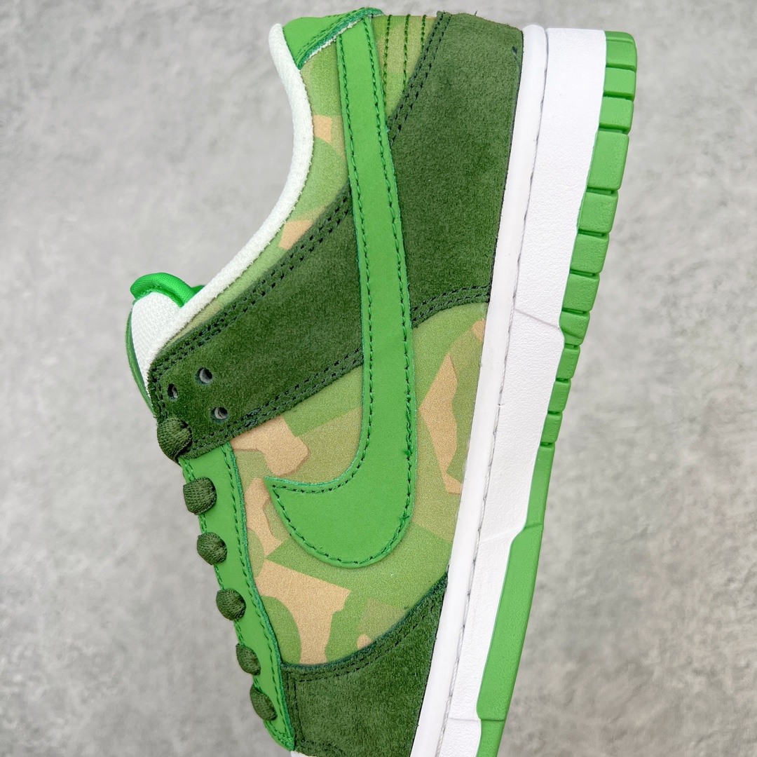 图片[7]-💰260 ＃CF纯原 NK Dunk Low 绿迷彩 315355-331 大厂出品 极力推荐 原装头层材料 独家版型蒸餾加工帶來的是更好的视觉和脚感体验大厂纯原品质出货 清洁度 电绣工艺 皮料切割干净无任何毛边 细节完美 尺码：39 40 40.5 41 42 42.5 43 44 44.5 45 编码：by3936030-运动鞋