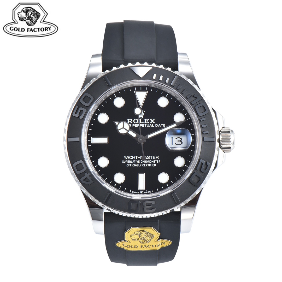Rolex Yacht Master Watch Black Gold Platinum Red Rose White Yellow Polishing m226659