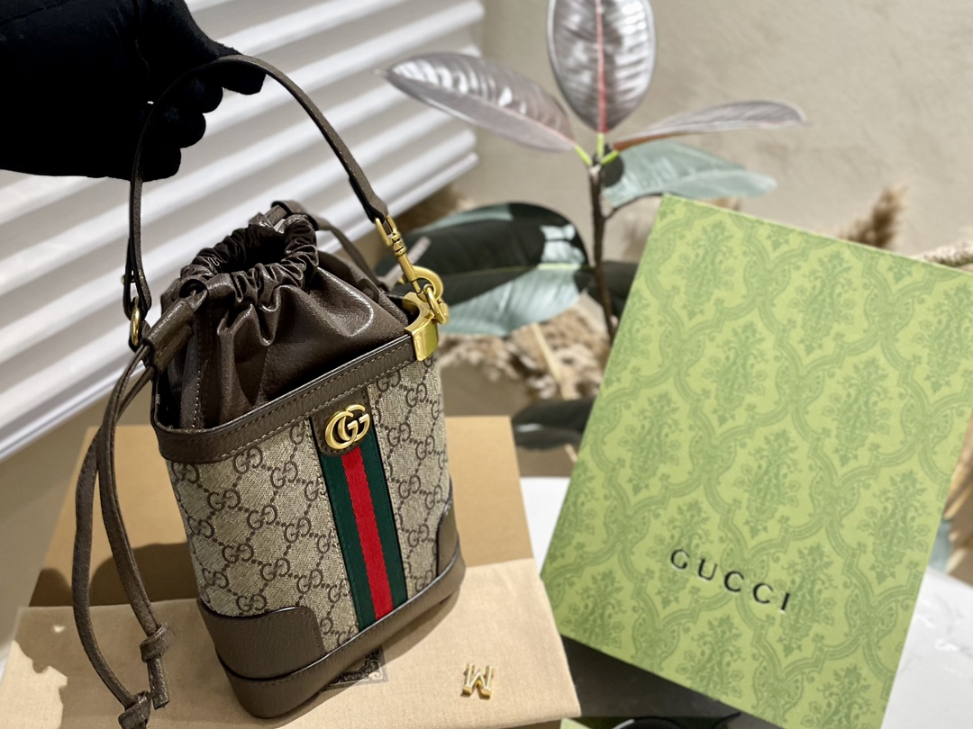 Gucci Ophidia Torby kubełkowe Torby typu crossbody i na ramię