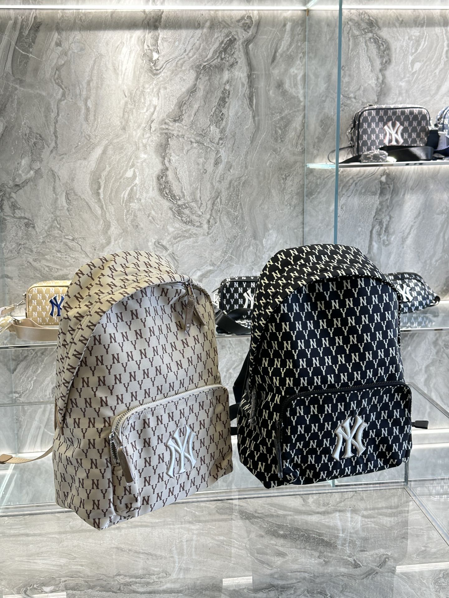 Durable MLB Backpack with Unique Design and Comfortable Fit for NY Yogi Students