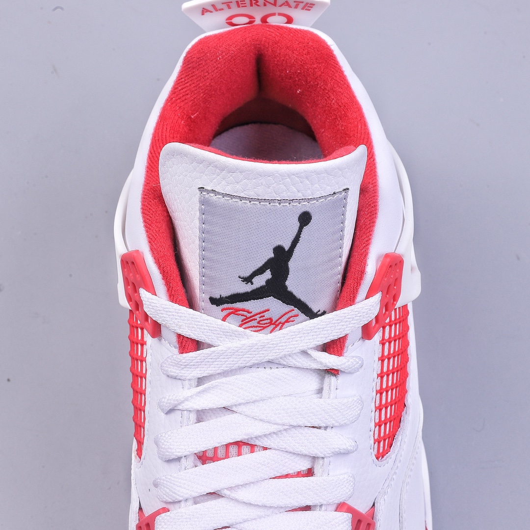 S Jordan Air Jordan 4 retro alternate 89 Atlanta white red 308497-106