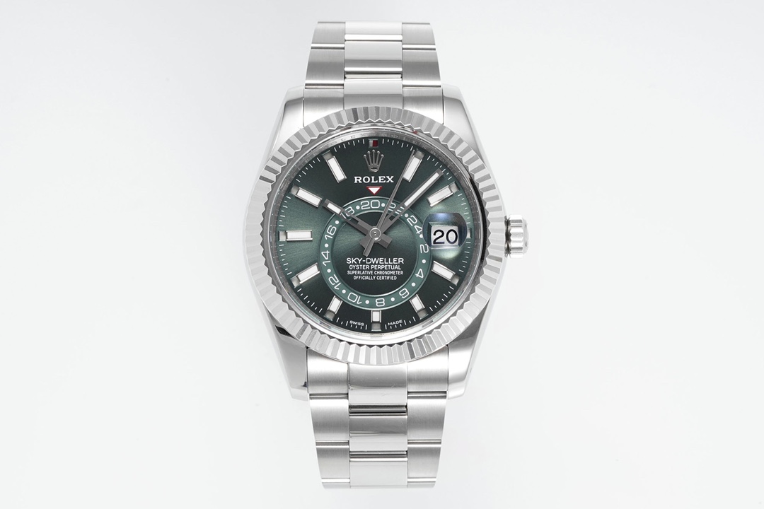 From China
 Rolex Sky Dweller Best
 Watch Blue Red