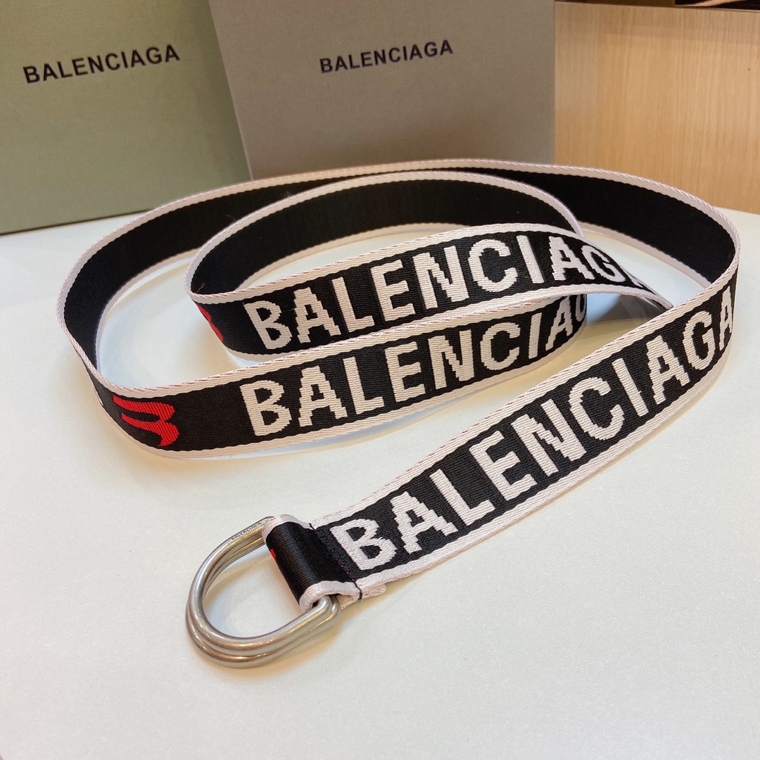 Original Balenciaga nuevo cinturón, tejido de punto de precisión, mismo estilo que usan las influencers
