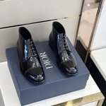 Dior Short Boots First Top
 Men Cowhide Genuine Leather