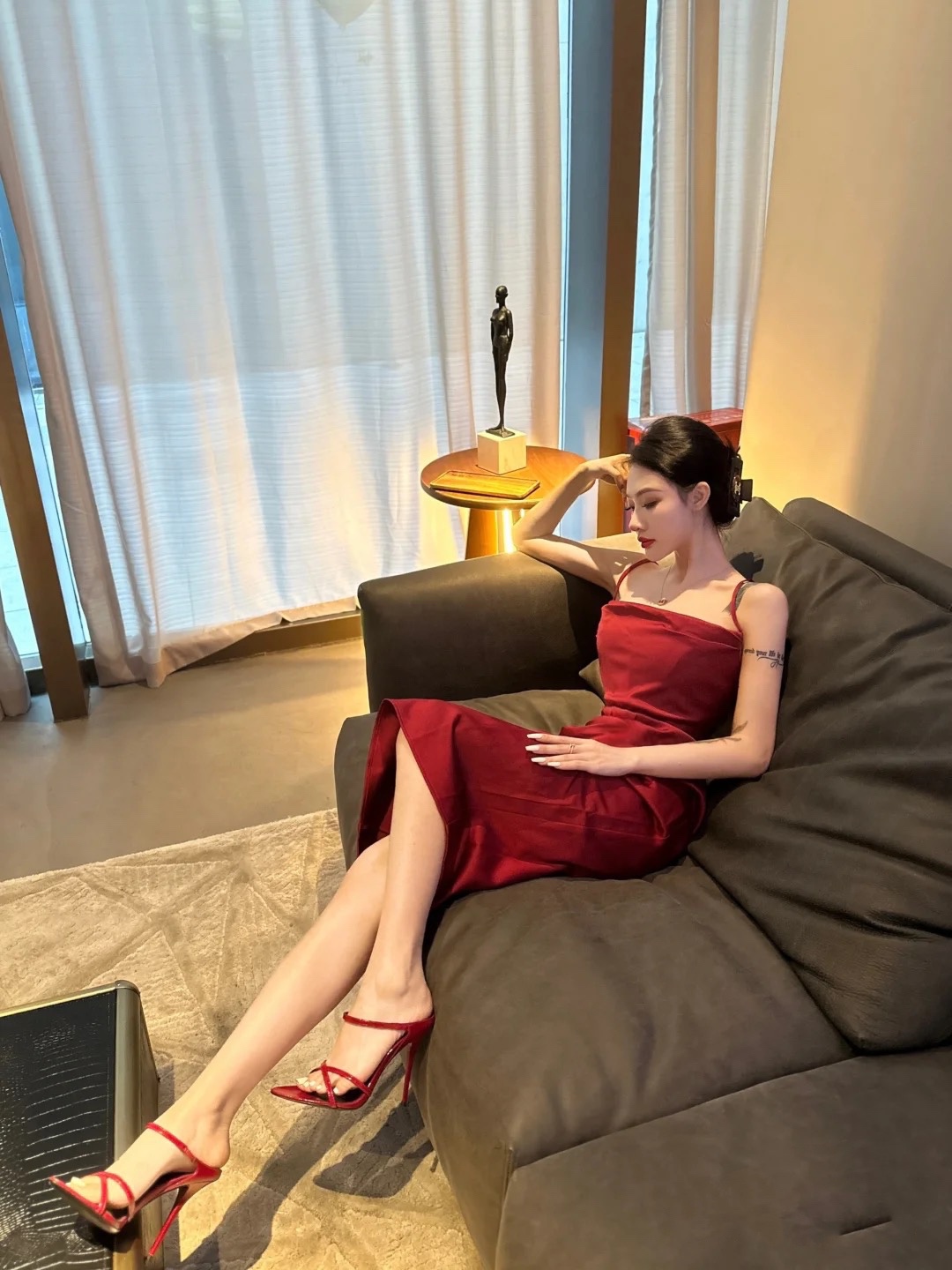 NO:244612,High heels19860909上脚图,高跟鞋,high heels,Women's Shoes