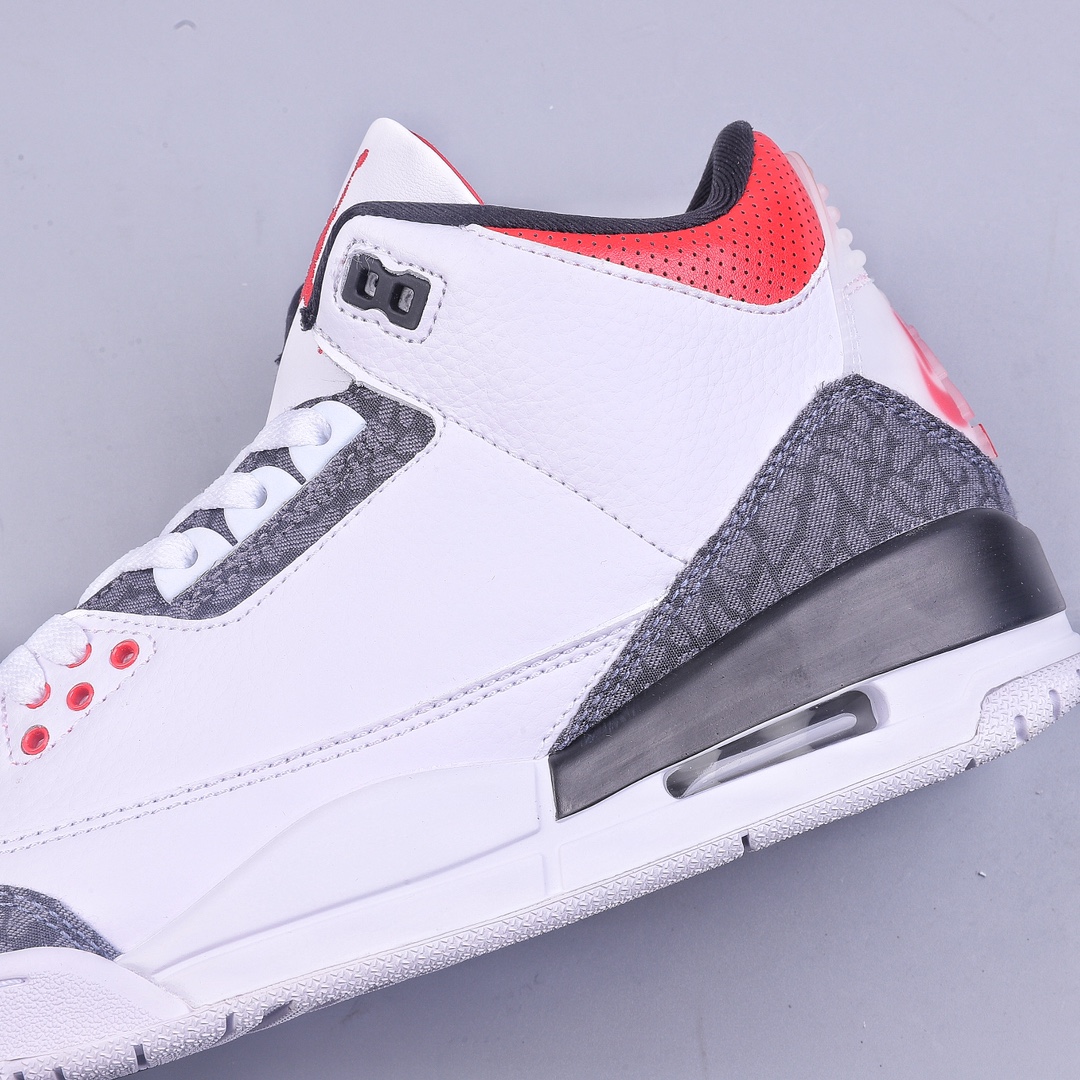 PB Air Jordan AJ3 Retro Flame Red CZ6431-100