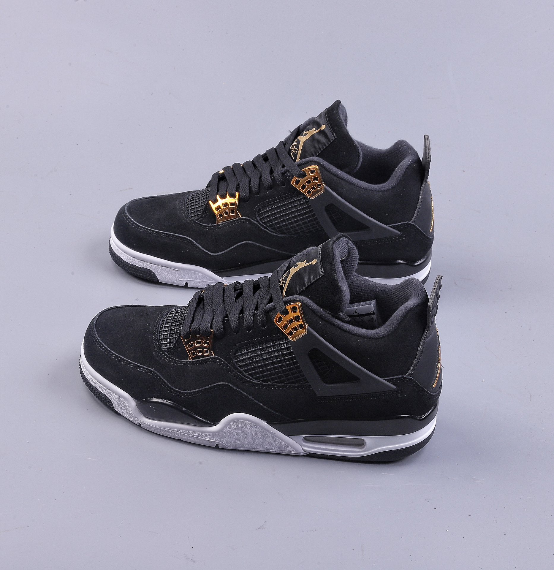 S Jordan Air Jordan 4 retro rovalty luxurious black gold 308497-032