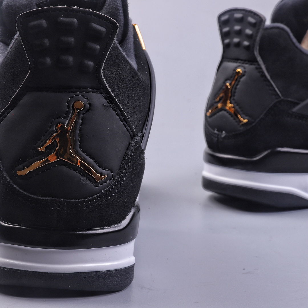 S Jordan Air Jordan 4 retro rovalty luxurious black gold 308497-032