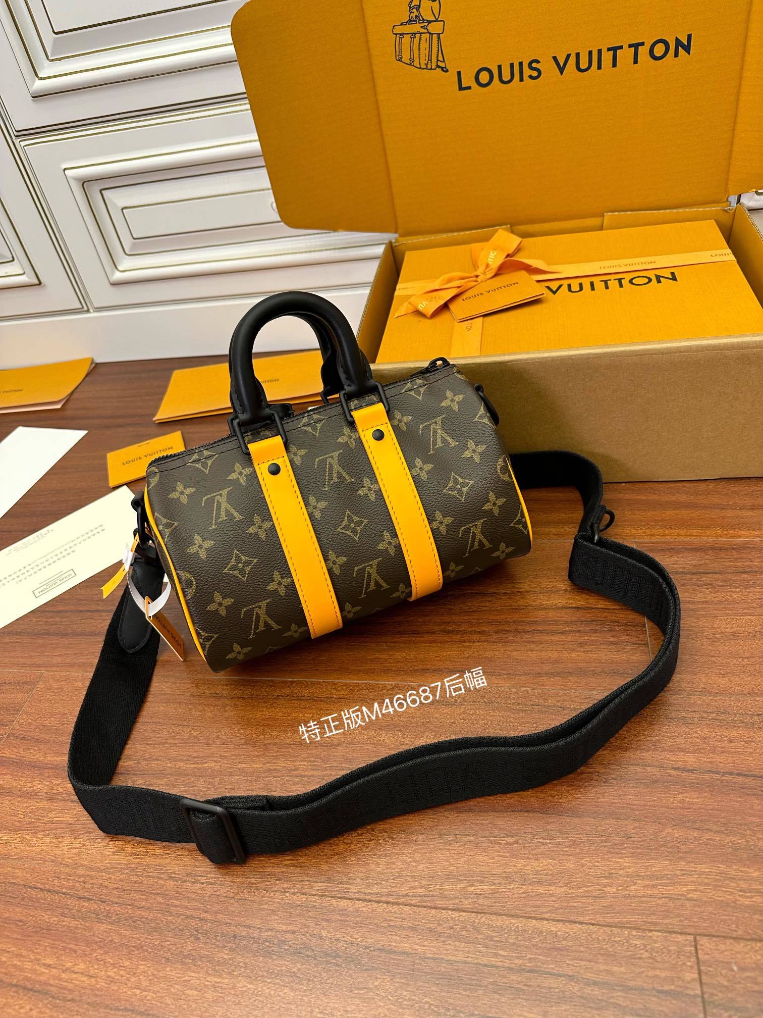 独家首发型号特正版M46687品质全面再次升级专柜同步电子芯片内码新礼盒礼品袋保护纸铜版电子标签合格证皮