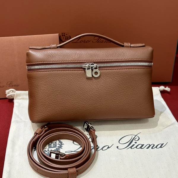 Loro Piana Crossbody & Shoulder Bags Highest Product Quality Lychee Pattern Cowhide