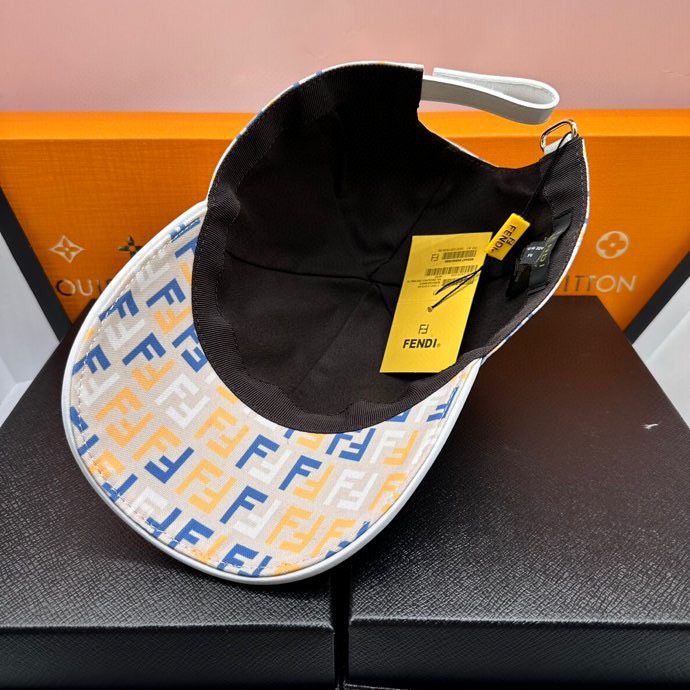 Fendi Double F Baseball Cap worn
